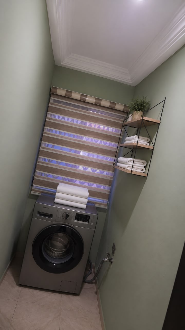 Modern clean bathroom facilities